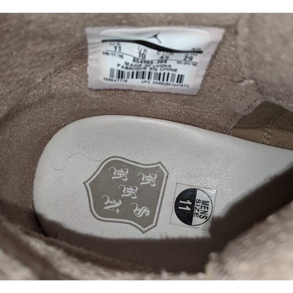 NIKE Mens Air Jordan WESTBROOK 0.2 High Top Sneakers Shoes Size 11 Khaki Suede - Picture 8 of 9